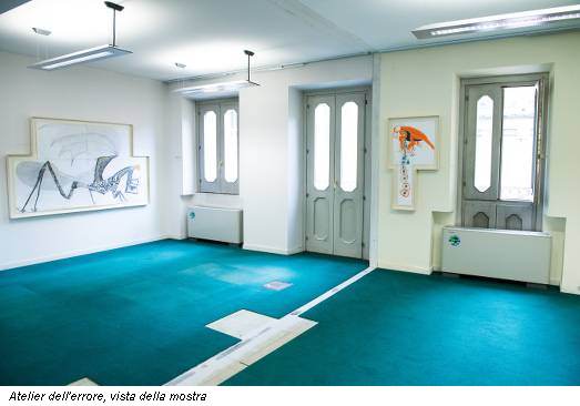 Atelier dell'errore, vista della mostra