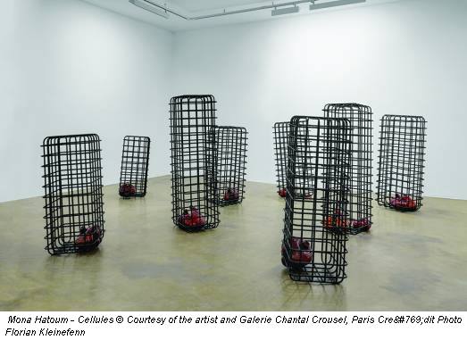 Mona Hatoum - Cellules © Courtesy of the artist and Galerie Chantal Crousel, Paris Crédit Photo Florian Kleinefenn
