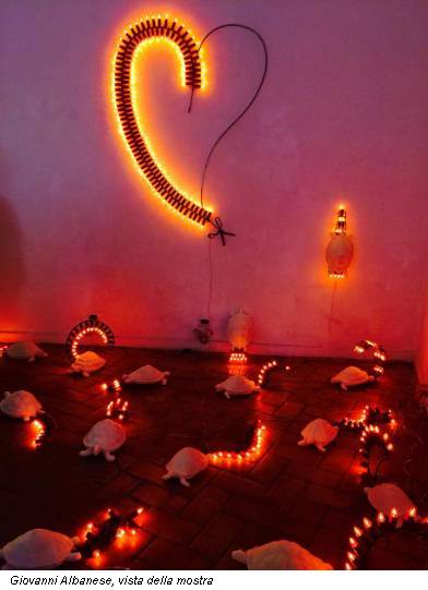  Giovanni Albanese, vista della mostra