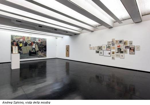 Andrea Salvino, vista della mostra