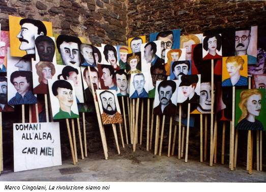 Marco Cingolani, La rivoluzione siamo noi