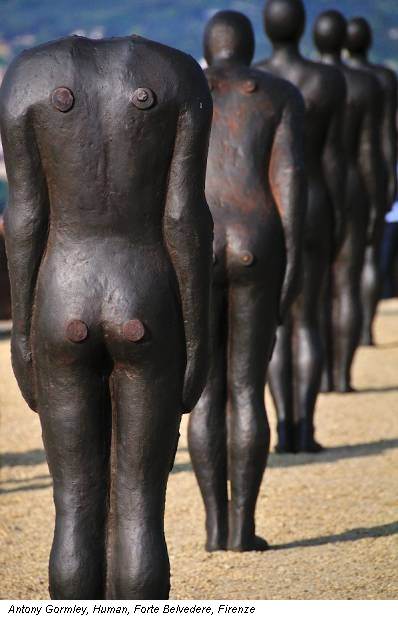 Antony Gormley, Human, Forte Belvedere, Firenze