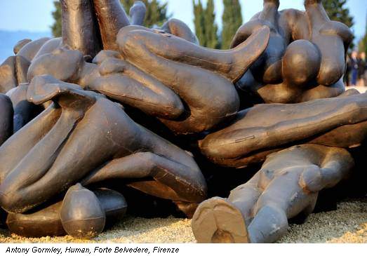 Antony Gormley, Human, Forte Belvedere, Firenze