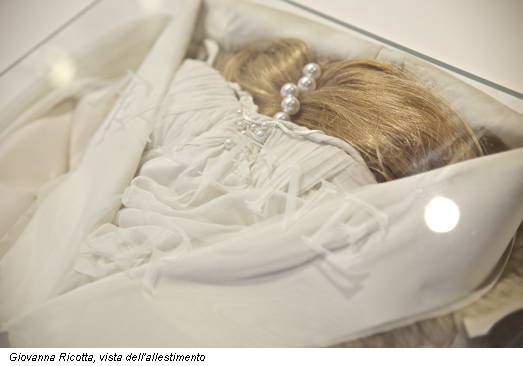 Giovanna Ricotta, vista dell'allestimento