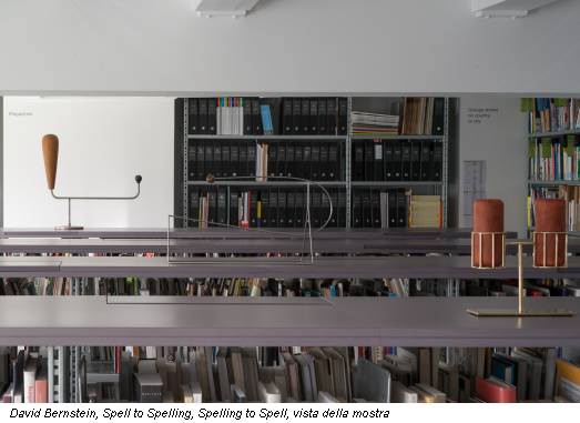 David Bernstein, Spell to Spelling, Spelling to Spell, vista della mostra