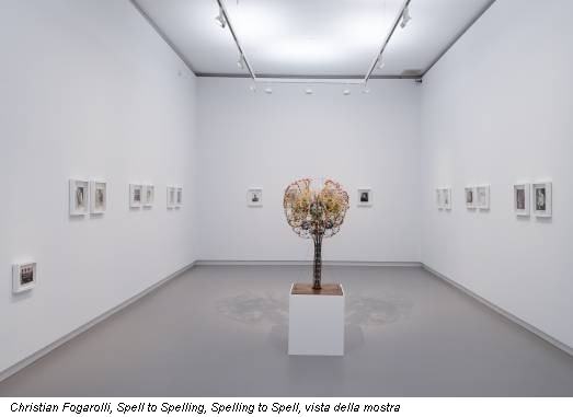 Christian Fogarolli, Spell to Spelling, Spelling to Spell, vista della mostra