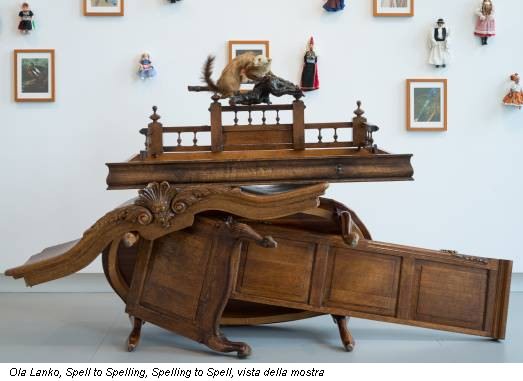 Ola Lanko, Spell to Spelling, Spelling to Spell, vista della mostra