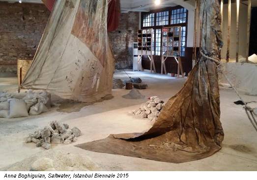 Anna Boghiguian, Saltwater, Istanbul Biennale 2015