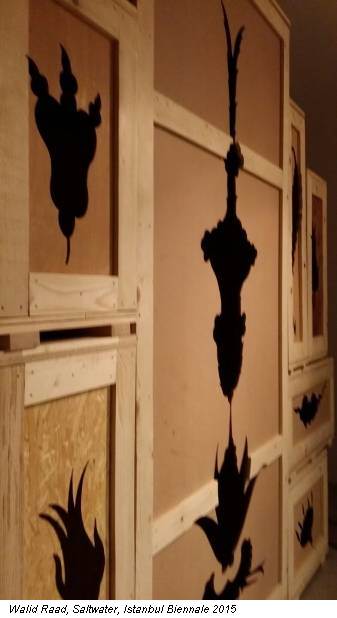 Walid Raad, Saltwater, Istanbul Biennale 2015