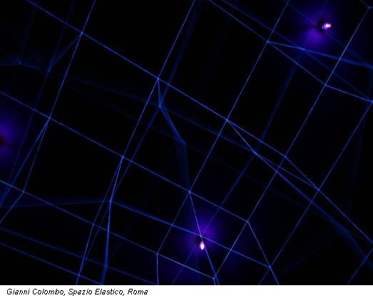 Gianni Colombo, Spazio Elastico, Roma