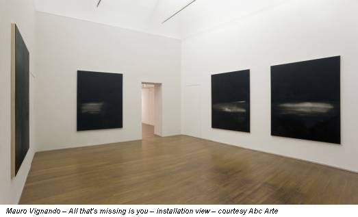 Mauro Vignando – All that's missing is you – installation view – courtesy Abc Arte