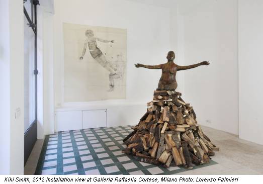 Kiki Smith, 2012 Installation view at Galleria Raffaella Cortese, Milano Photo: Lorenzo Palmieri
