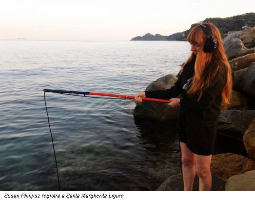 Susan Philipsz registra a Santa Margherita Ligure