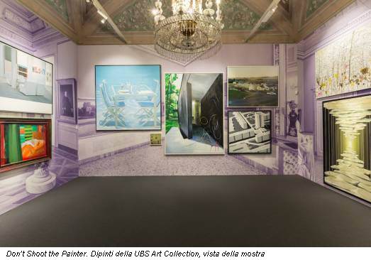Don’t Shoot the Painter. Dipinti della UBS Art Collection, vista della mostra