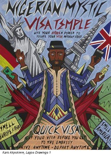 Karo Akpokiere, Lagos Drawings 1