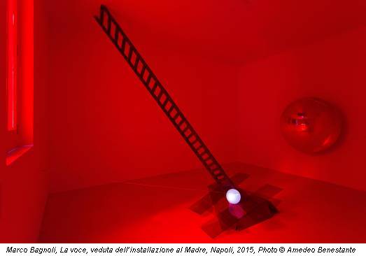 Marco Bagnoli, La voce, veduta dell’installazione al Madre, Napoli, 2015, Photo © Amedeo Benestante