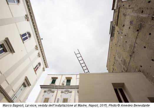 Marco Bagnoli, La voce, veduta dell’installazione al Madre, Napoli, 2015, Photo © Amedeo Benestante