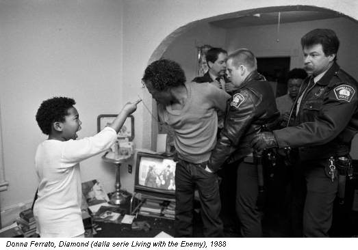 Donna Ferrato, Diamond (dalla serie Living with the Enemy), 1988