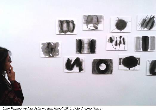 Luigi Pagano, veduta della mostra, Napoli 2015. Foto: Angelo Marra