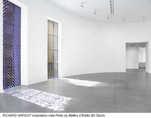 RICHARD WRIGHT Installation view Photo by Matteo D'Eletto M3 Studio
