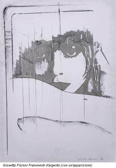 Giosetta Fioroni Frammenti d'argento (con un‘apparizione)