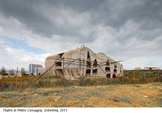 Teatro di Pietro Consagra, Gibellina, 2011