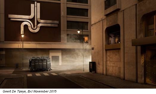 Geert De Taeye, Bxl November 2015