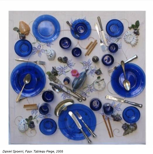 Daniel Spoerri, Faux Tableau Piege, 2008