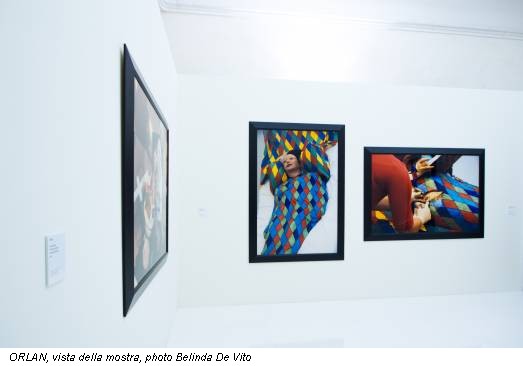 ORLAN, vista della mostra, photo Belinda De Vito