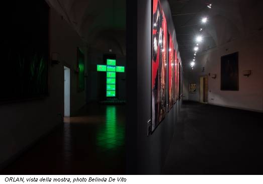 ORLAN, vista della mostra, photo Belinda De Vito