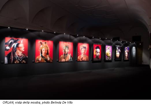 ORLAN, vista della mostra, photo Belinda De Vito