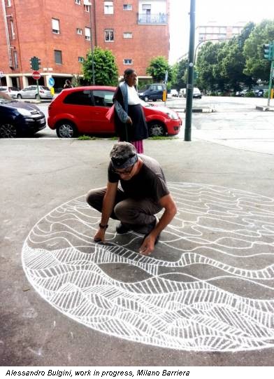 Alessandro Bulgini, work in progress, Milano Barriera