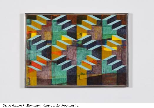Bernd Ribbeck, Monument Valley, vista della mostra,