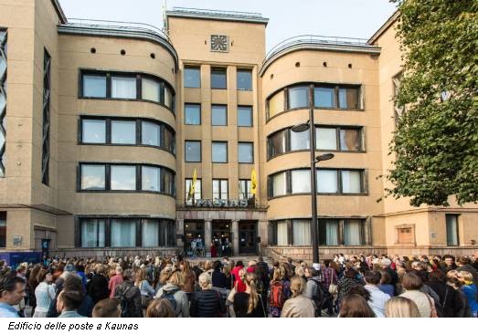 Edificio delle poste a Kaunas
