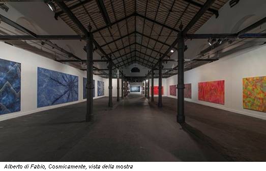 Alberto di Fabio, Cosmicamente, vista della mostra