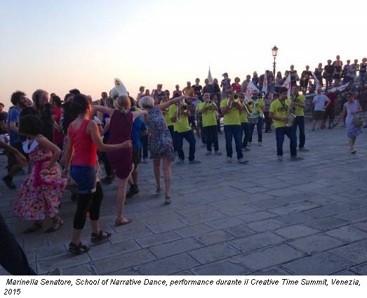 Marinella Senatore, School of Narrative Dance, performance durante il Creative Time Summit, Venezia, 2015