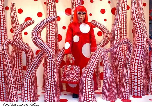 Yayoi Kusama per Vuitton