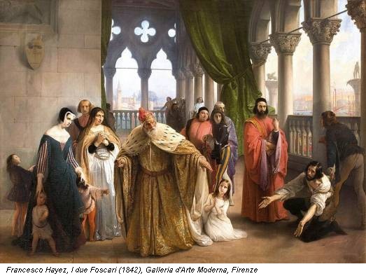 Francesco Hayez, I due Foscari (1842), Galleria d'Arte Moderna, Firenze