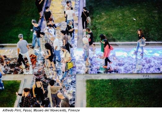 Alfredo Pirri, Passi, Museo del Novecento, Firenze