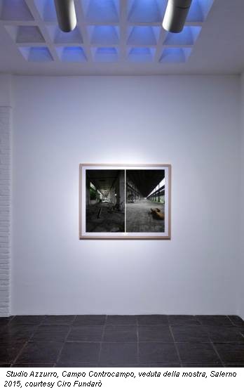 Studio Azzurro, Campo Controcampo, veduta della mostra, Salerno 2015, courtesy Ciro Fundarò