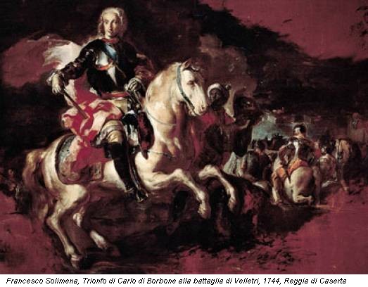 Francesco Solimena, Trionfo di Carlo di Borbone alla battaglia di Velletri, 1744, Reggia di Caserta