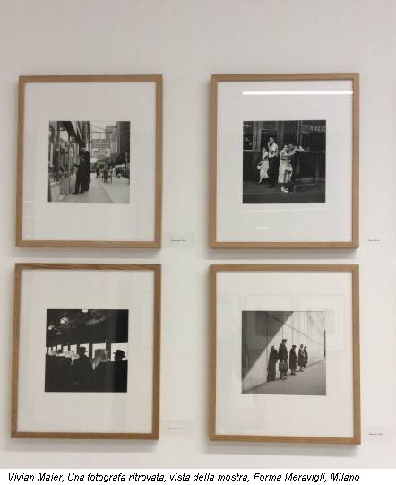Vivian Maier, Una fotografa ritrovata, vista della mostra, Forma Meravigli, Milano