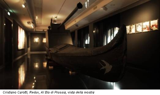 Cristiano Carotti, Redux, Al Blu di Prussia, vista della mostra