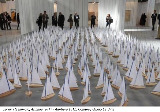 Jacob Hashimoto, Armada, 2011 - Artefiera 2012, Courtesy Studio La Città