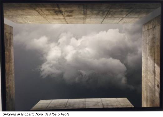 Un'opera di Gioberto Noro, da Albero Peola