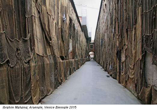 Ibrahim Mahama; Arsenale, Venice Biennale 2015