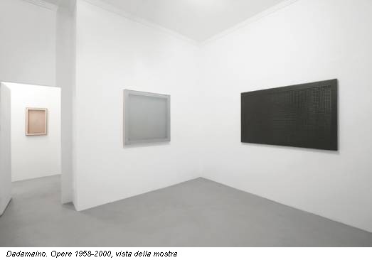 Dadamaino. Opere 1958-2000, vista della mostra
