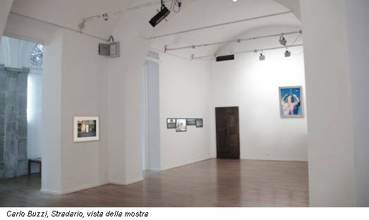 Carlo Buzzi, Stradario, vista della mostra