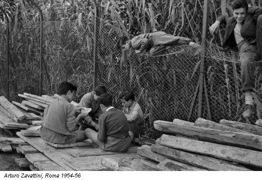 Arturo Zavattini, Roma 1954-56