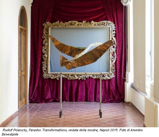 Rudolf Polaszky, Paradox Transformations, veduta della mostra, Napoli 2015. Foto di Amedeo Benestante